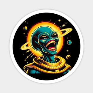 The alien smile Magnet